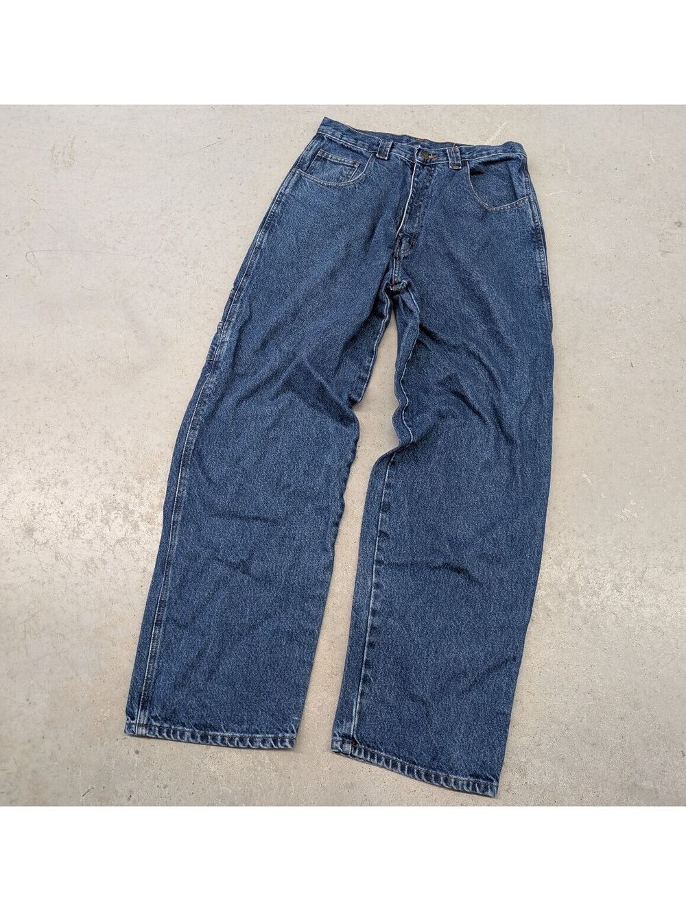 Vintage Boot Tommy Hilfiger Big Patch Carpenter Jeans - Picture 3 of 7